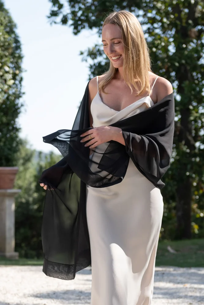 Carmen Silk Scarf/Shawl