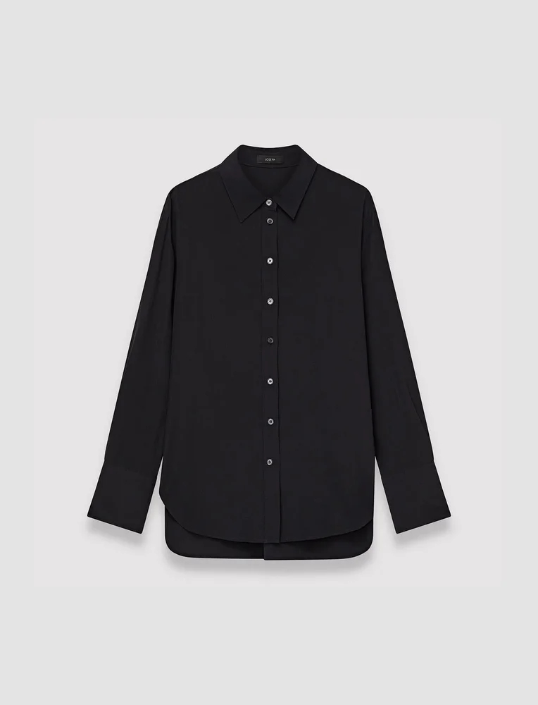 Joe Crepe de Chine Silk Blouse
