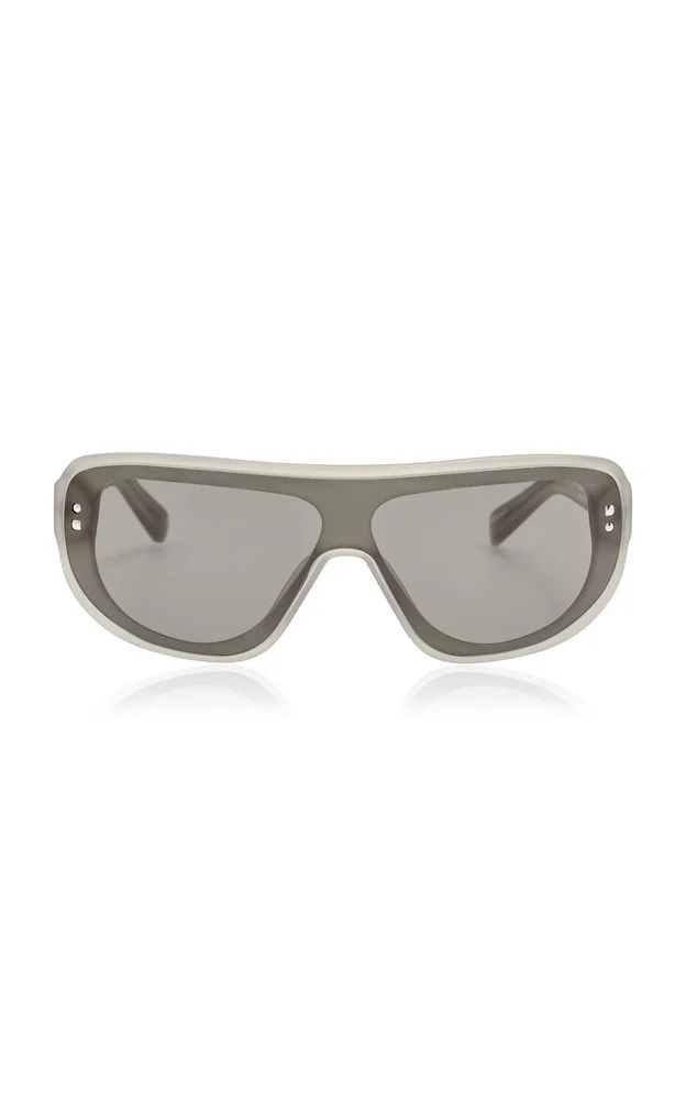 Square-Frame Acetate Sunglasses
