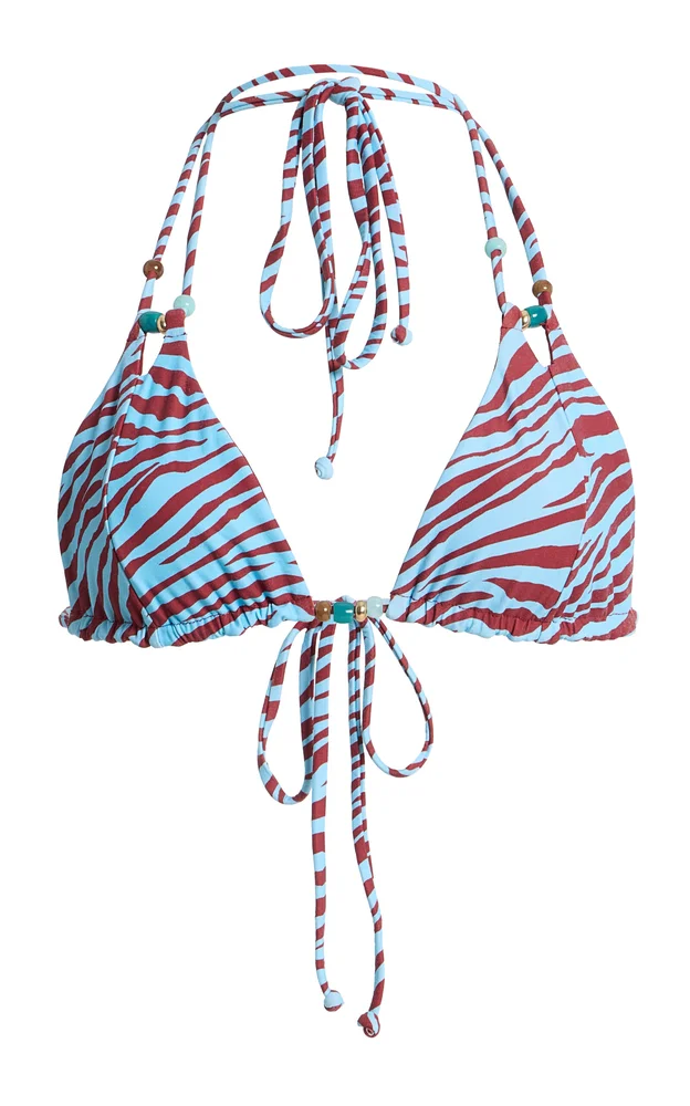 Tonya Reversible Bikini Triangle Top