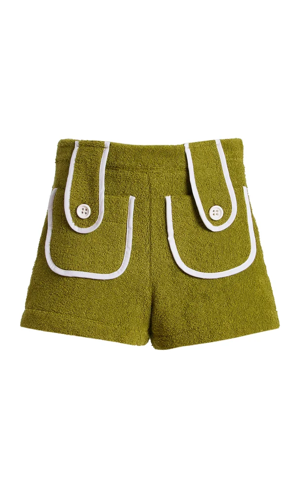 Exclusive Carambola Cotton Mini Shorts