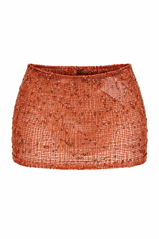Outcast - Moira Mini Skirt Orange - LG
