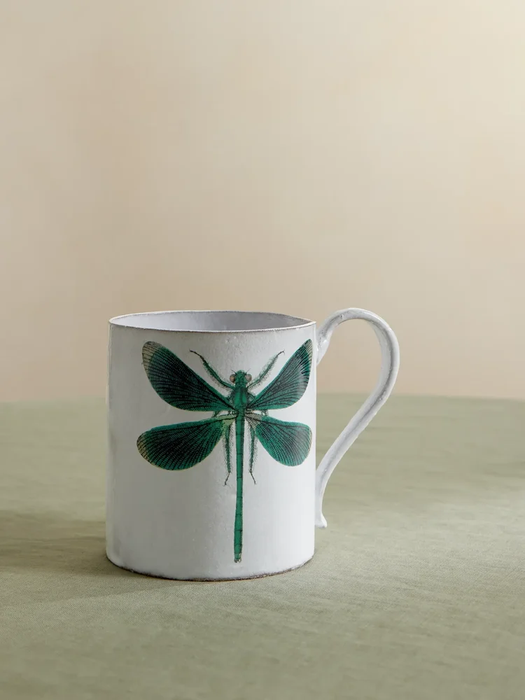 + John Derian printed ceramic mug