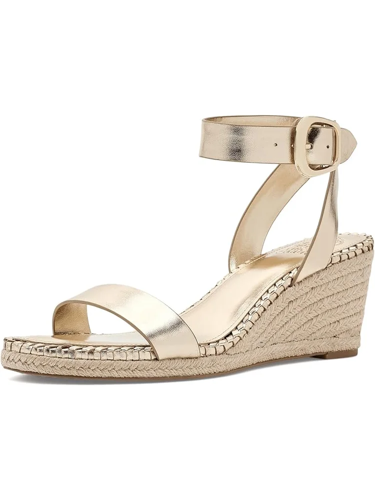 Fainel Ankle Strap Espadrille Wedge Sandals