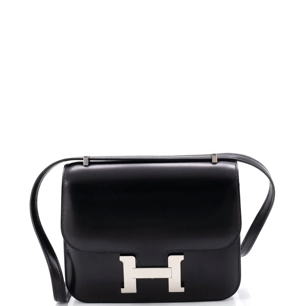 Pre-Owned Constance NM Bag Box Calf 18
