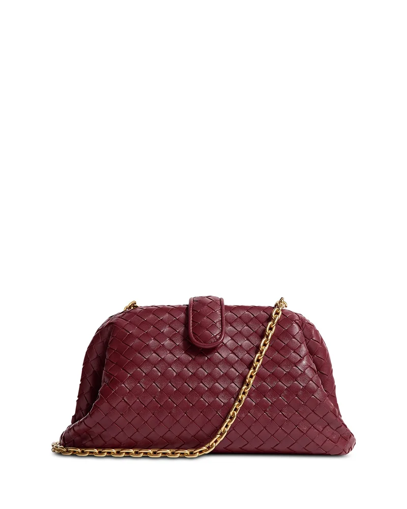 Lauren 1980 Intrecciato Leather Clutch