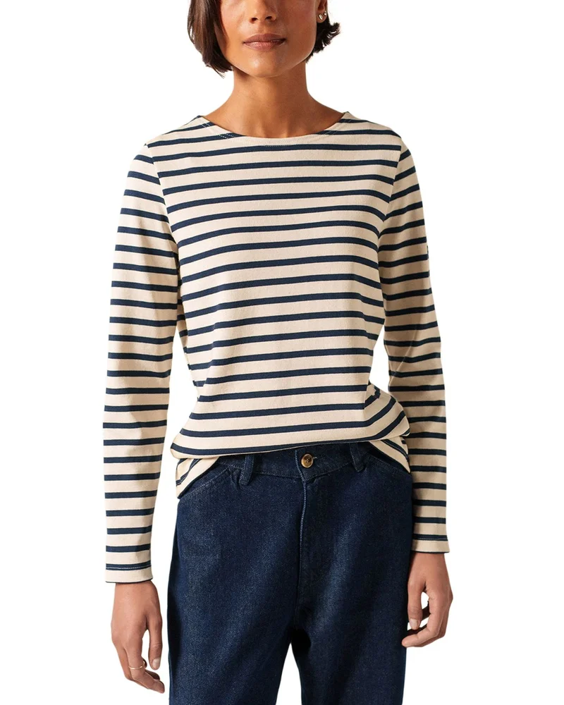 Meridame II Breton Cotton Long Sleeve Tee