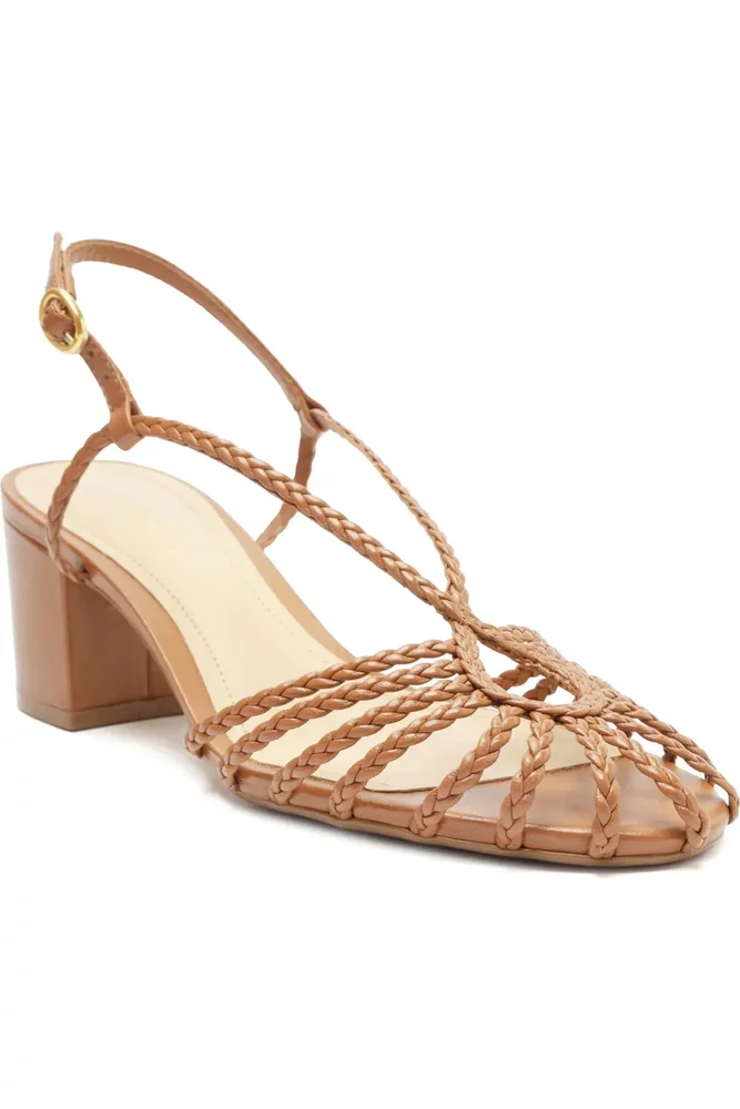 Paola Slingback Block Heel Sandal