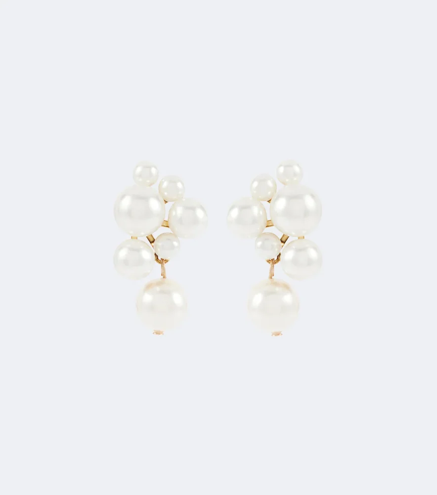 Perlita faux pearl earrings
