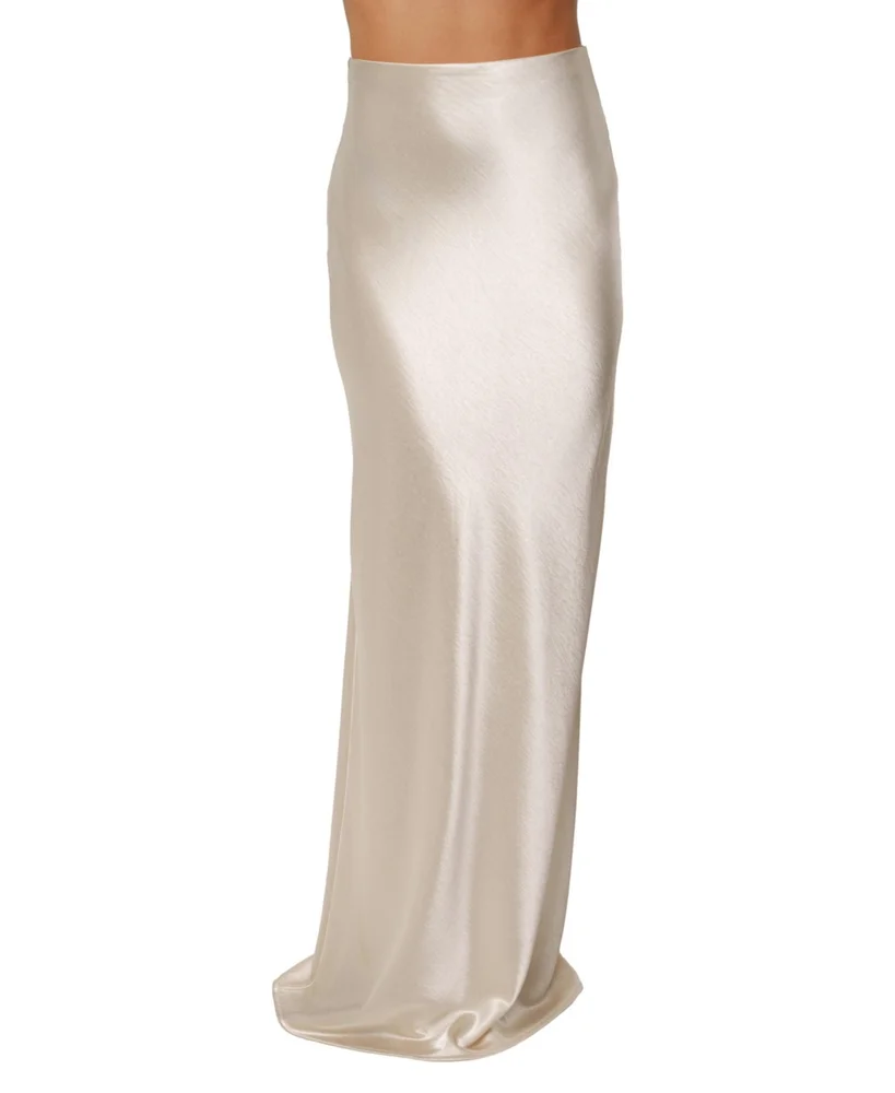 Tradition Satin Maxi Skirt