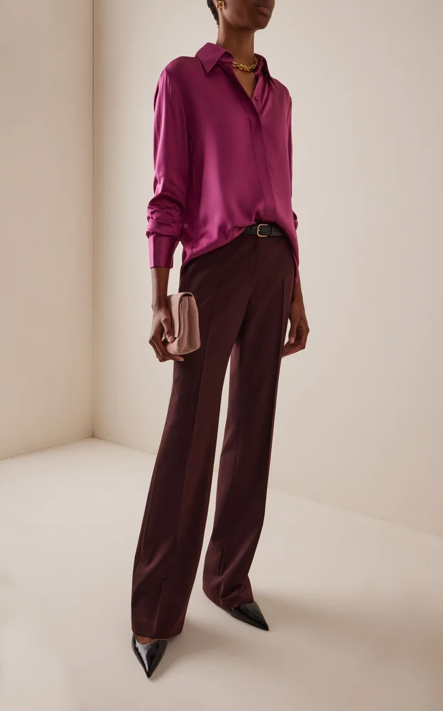 Silk Charmeuse Shirt