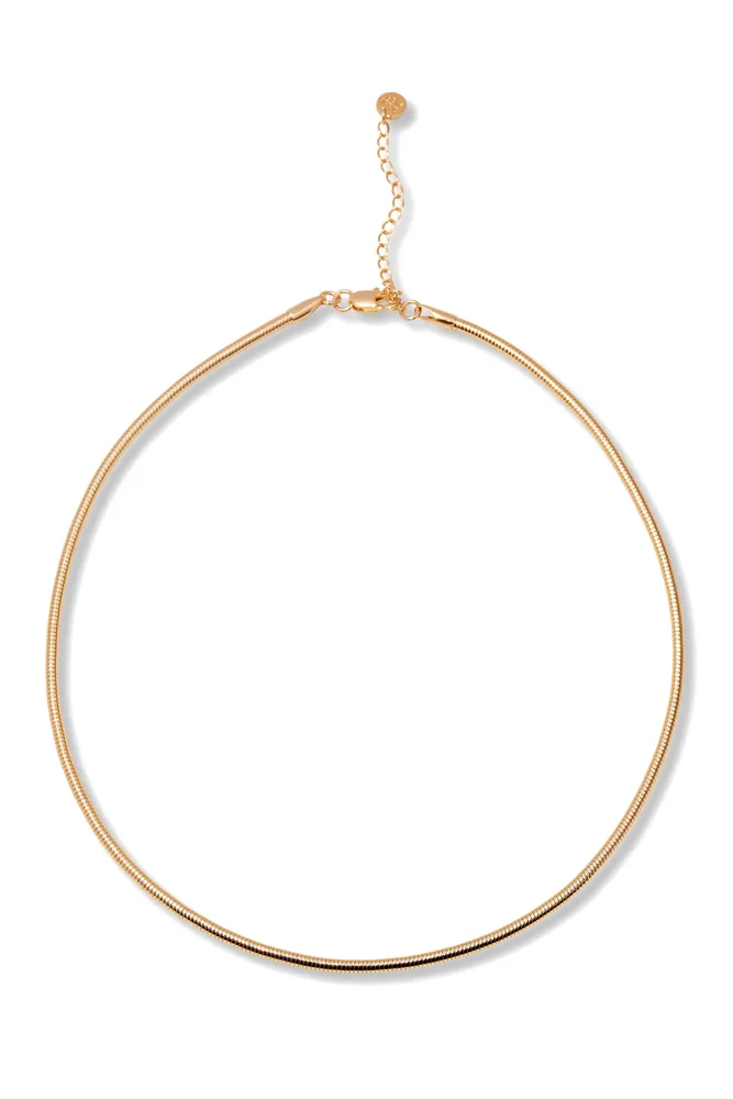 Alanna Snake Chain Collar Necklace