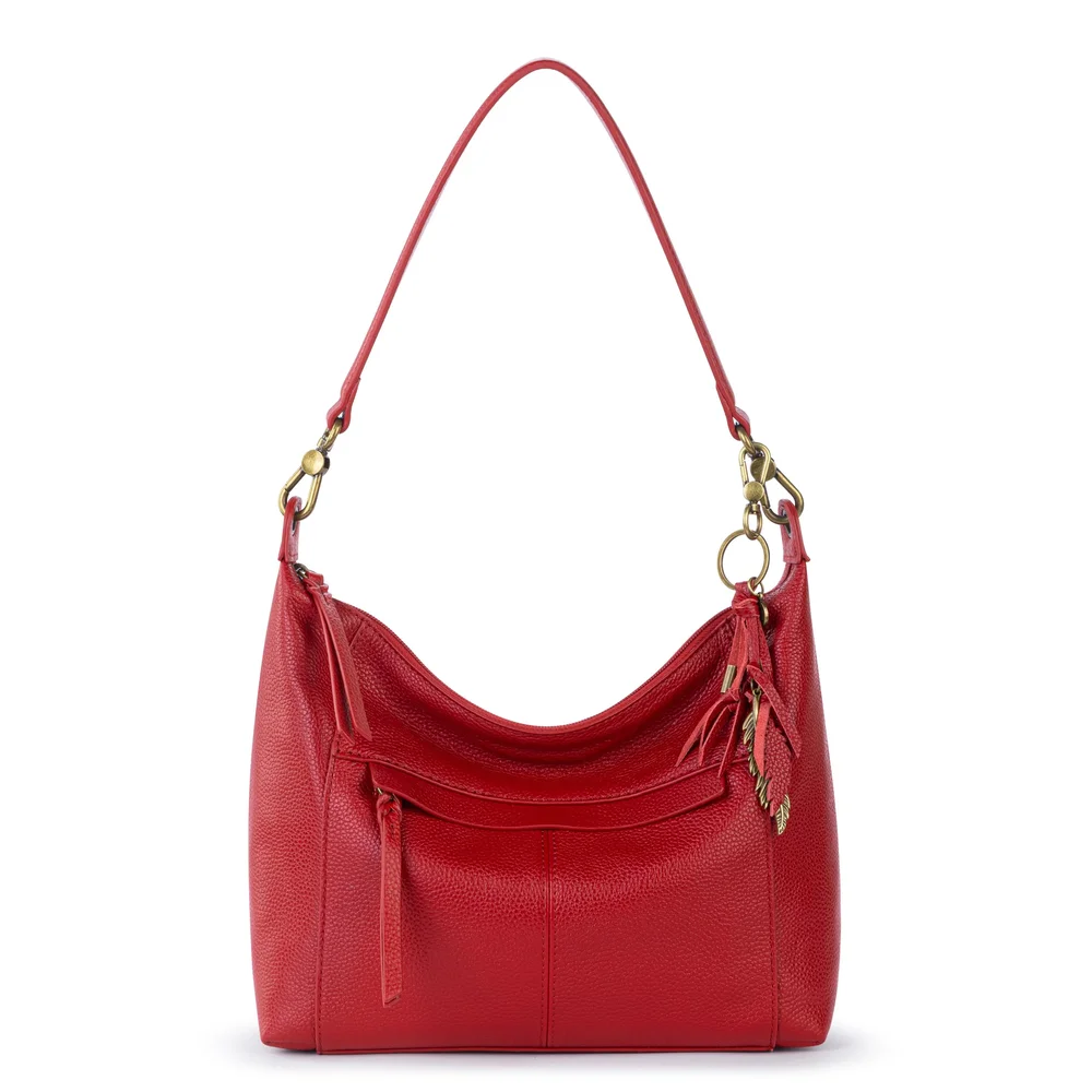 Alameda Hobo, Leather, Scarlet