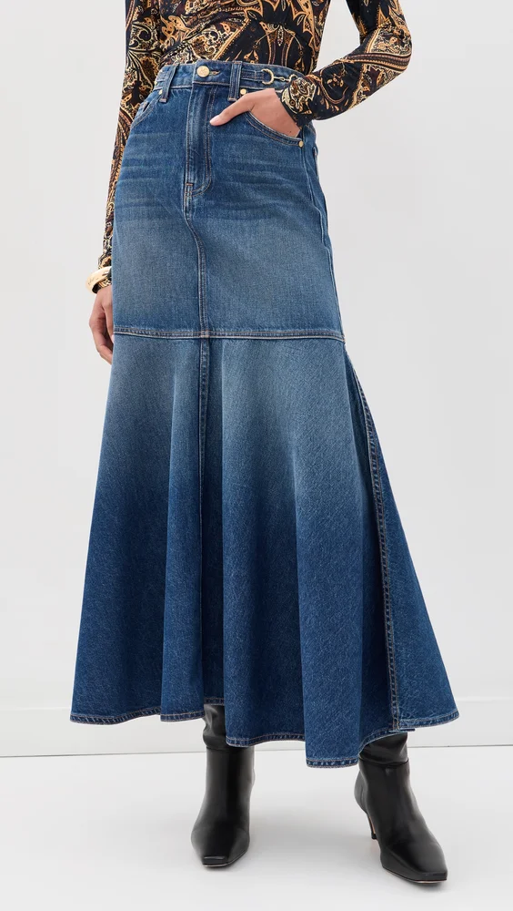 The Madelyn Denim Skirt