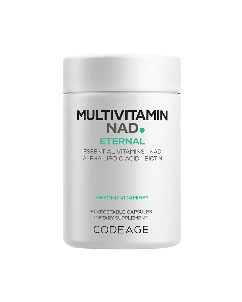 Multivitamin NAD+, D3, K2, Methylated B12, P5P, ALA, Folate, Biotin, B Complex Pills