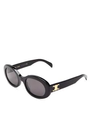 Triomphe Oval Sunglasses, 52mm
