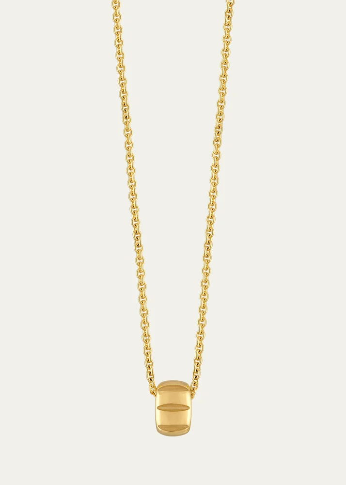 18K Yellow Gold Veda Ring Necklace