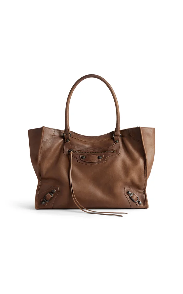 Le City Small Leather Tote