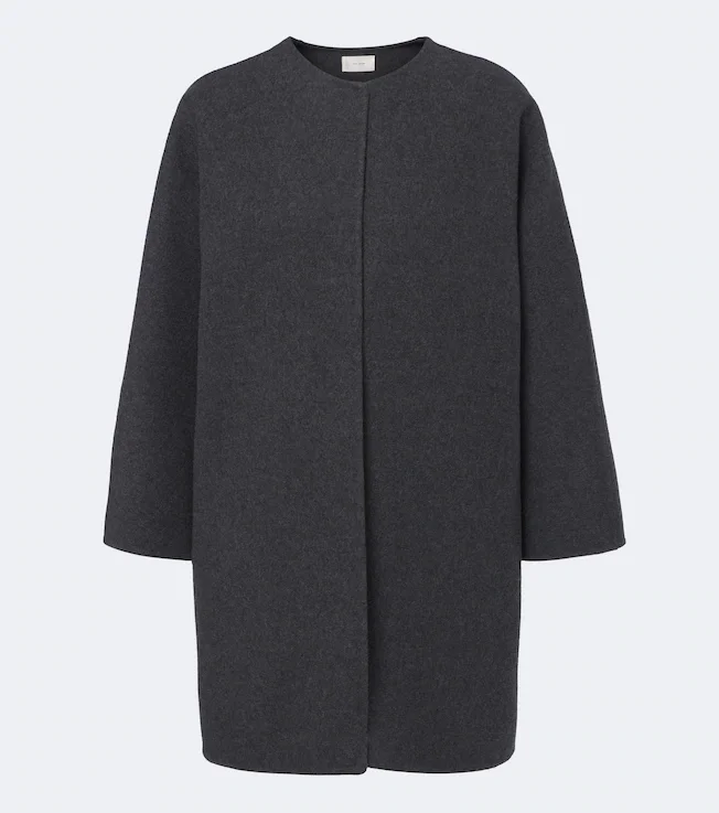 Cove oversized cashmere and wool coat