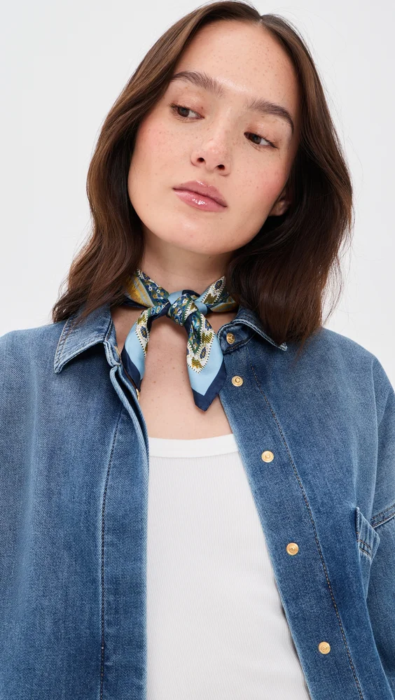 Prospect Trail Silk Scarf