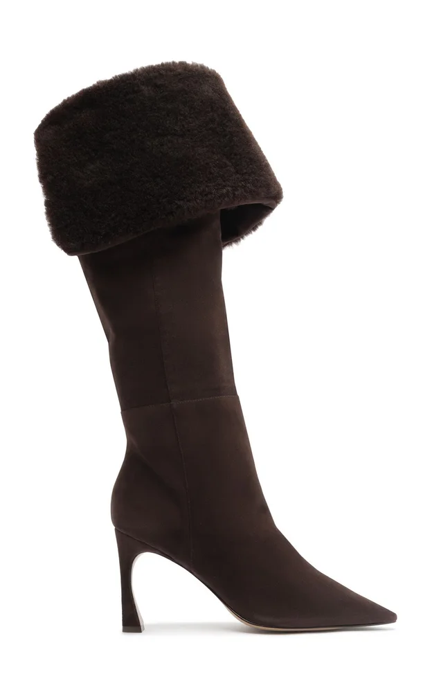 Noemy Arch Suede Boots
