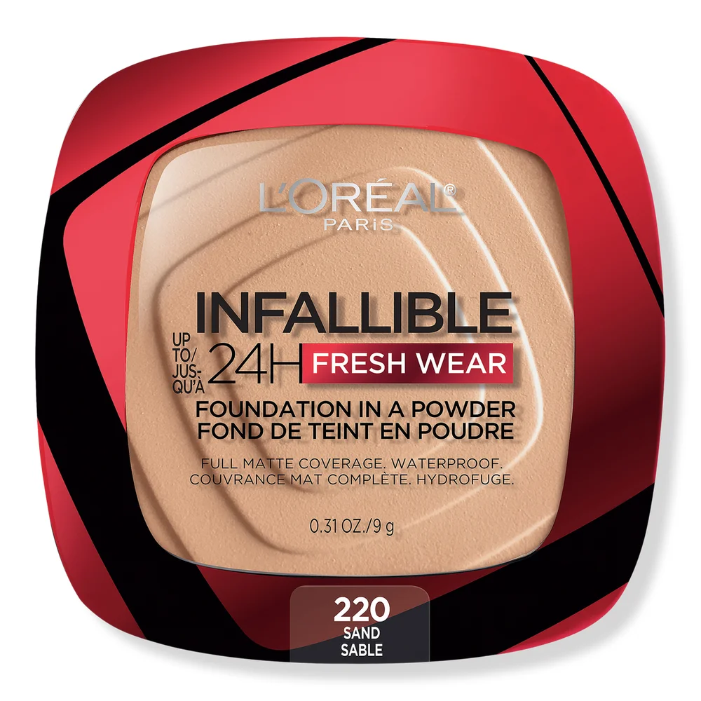 Infallible 24H Fresh Wear Foundation In A Powder in 220 Sand