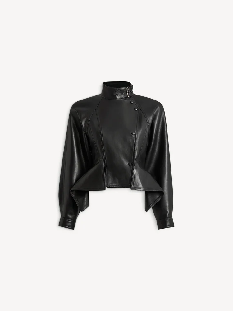 Lambskin signature jacket