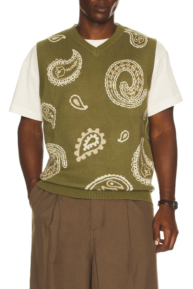 Paisley Sweater Vest
