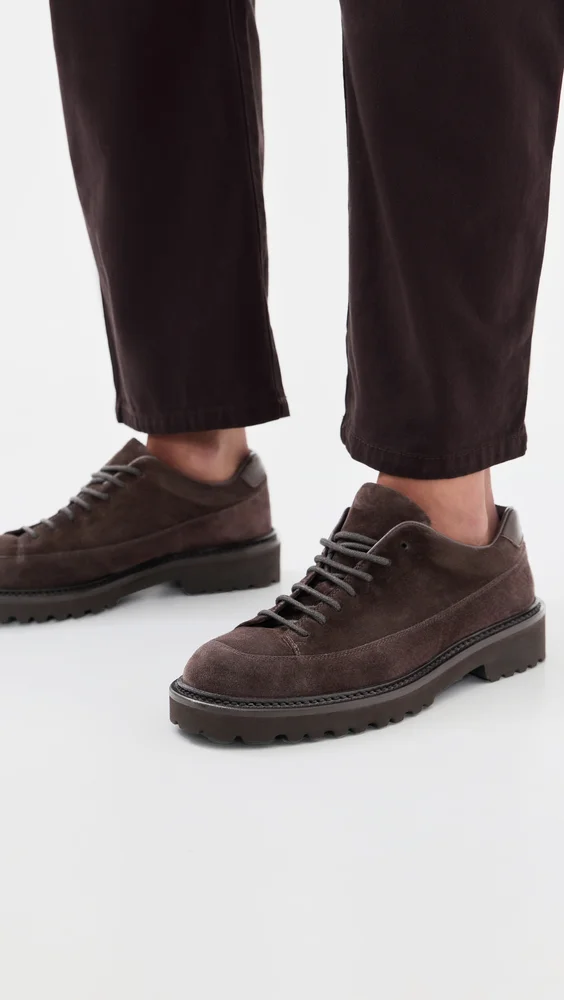 Hiker Low Piuma Suede Sneakers