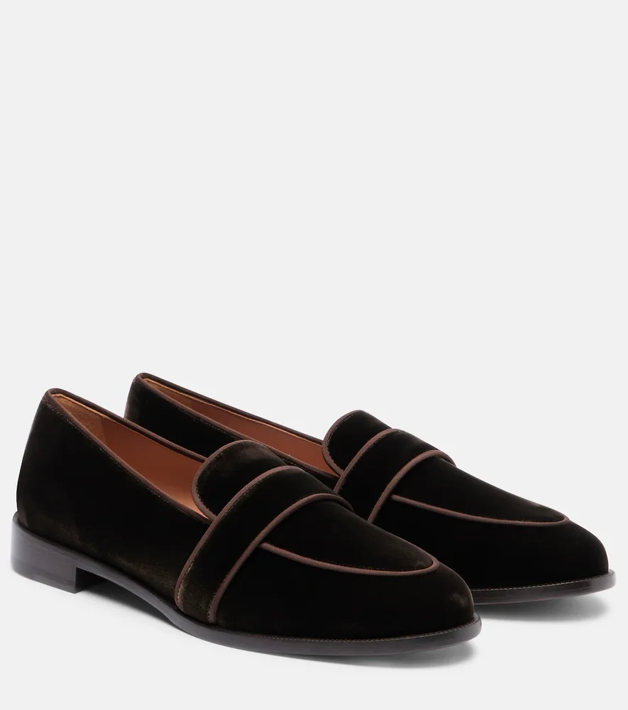 Martin velvet loafers