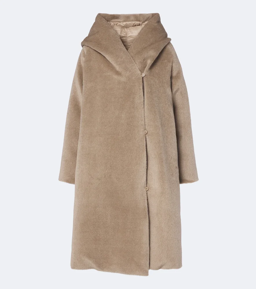 The Cube reversible alpaca and wool down coat