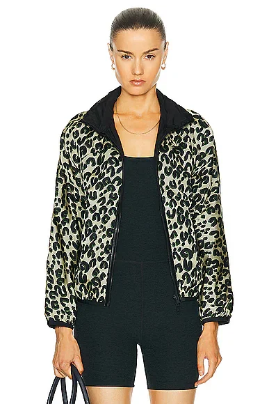 Leopard Nylon Jacket