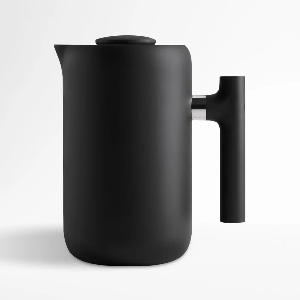 Clara French Press in Matte Black