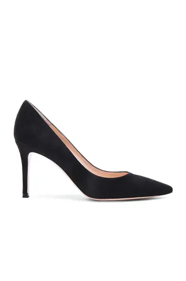 Suede Pumps