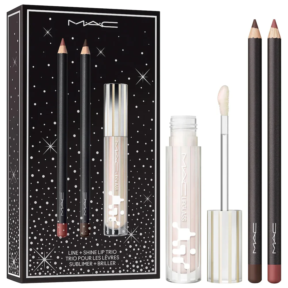 Line + Shine Hydrating Glossy Lip Trio Gift Set