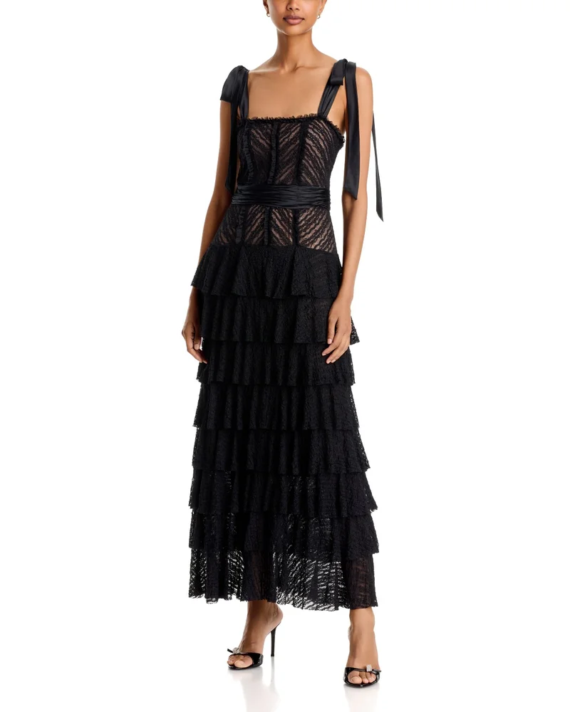 Sabrina Lace Midi Dress
