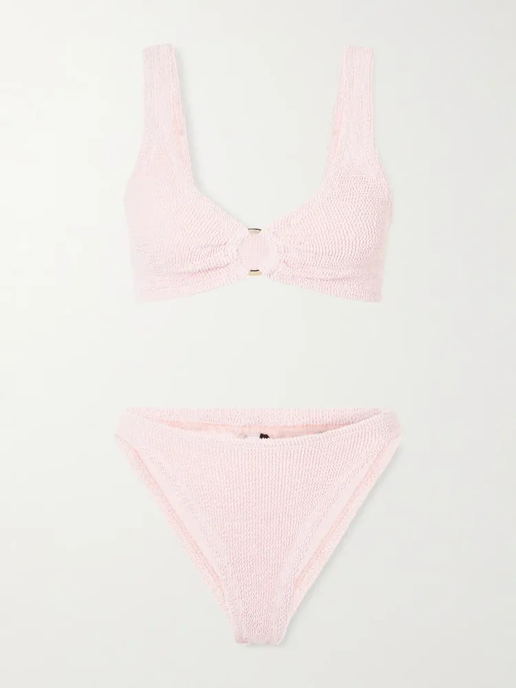 Embellished original crinkle™ bikini