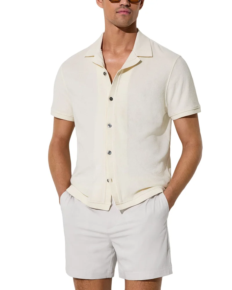 Eden Short Sleeve Towelling Shirt