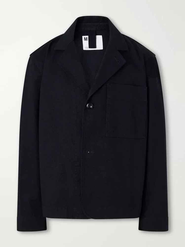 MHL. Minimal Cotton-Drill Blazer