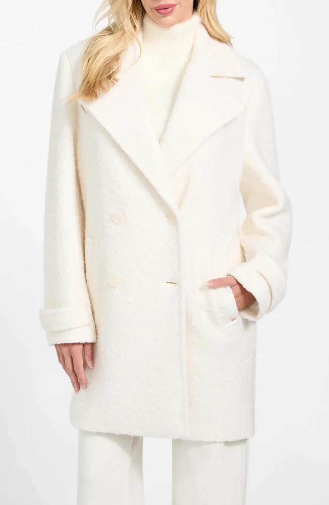 Leona Wool Blend Peacoat