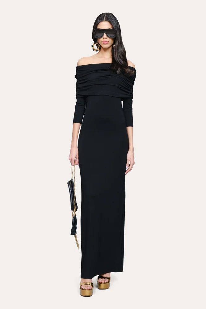 Elia Off Shoulder Twist Dress