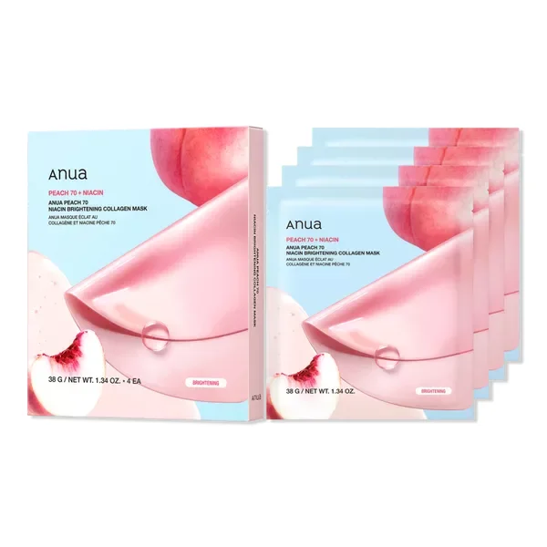 Peach 70 Niacin Brightening Collagen Mask