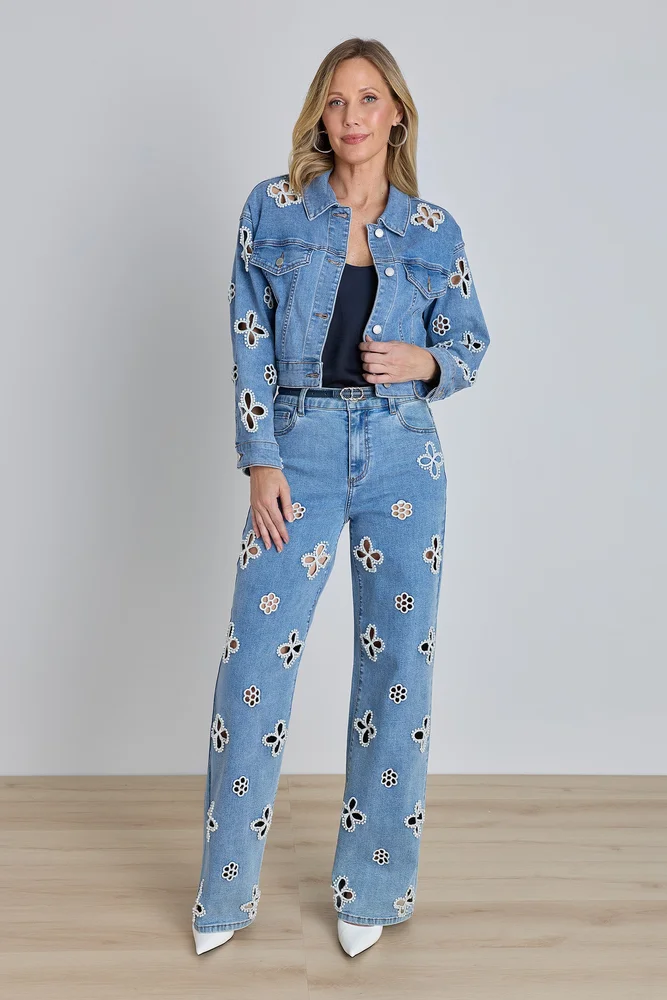 Kaia Pearl High Rise Jean