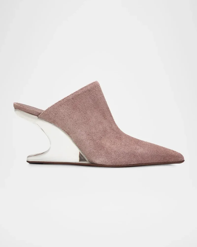 Cantilever 8 Sabot Sharp Suede Mules