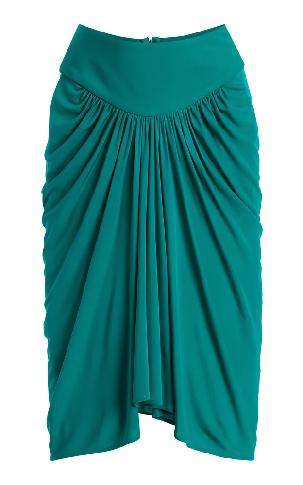 Bianca Ruched Midi Skirt
