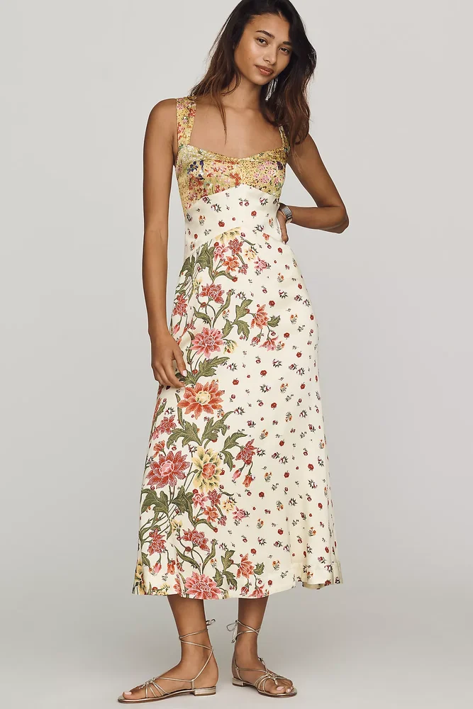 Jocelyn Sleeveless Slip Midi Dress by Maeve