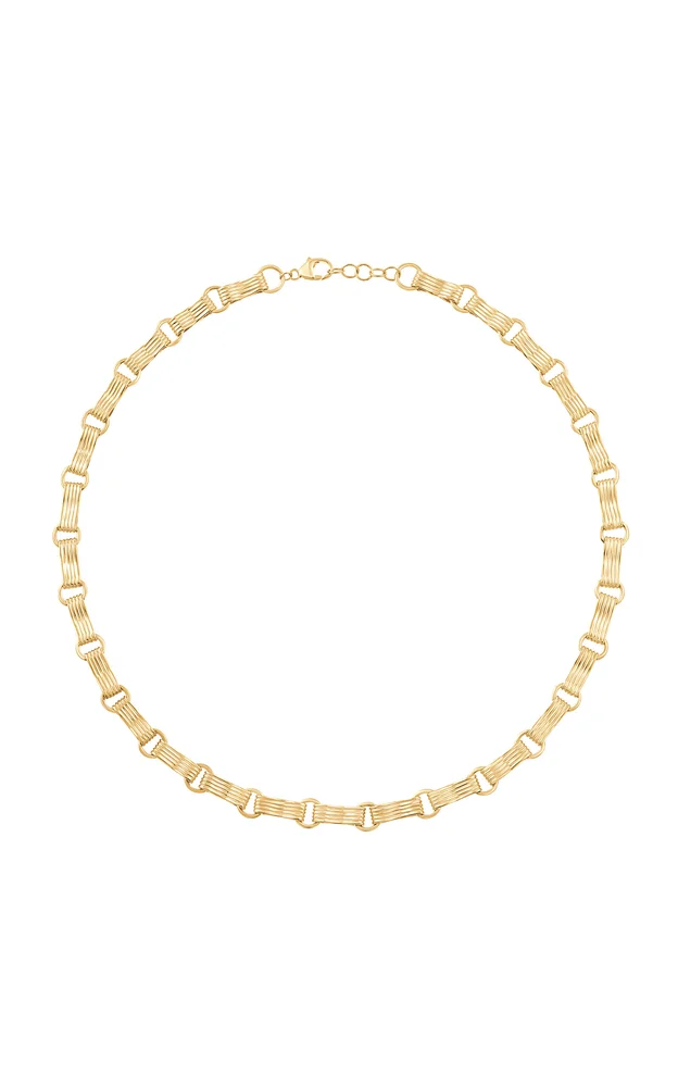 Sagesse 18K Yellow Gold Link Necklace
