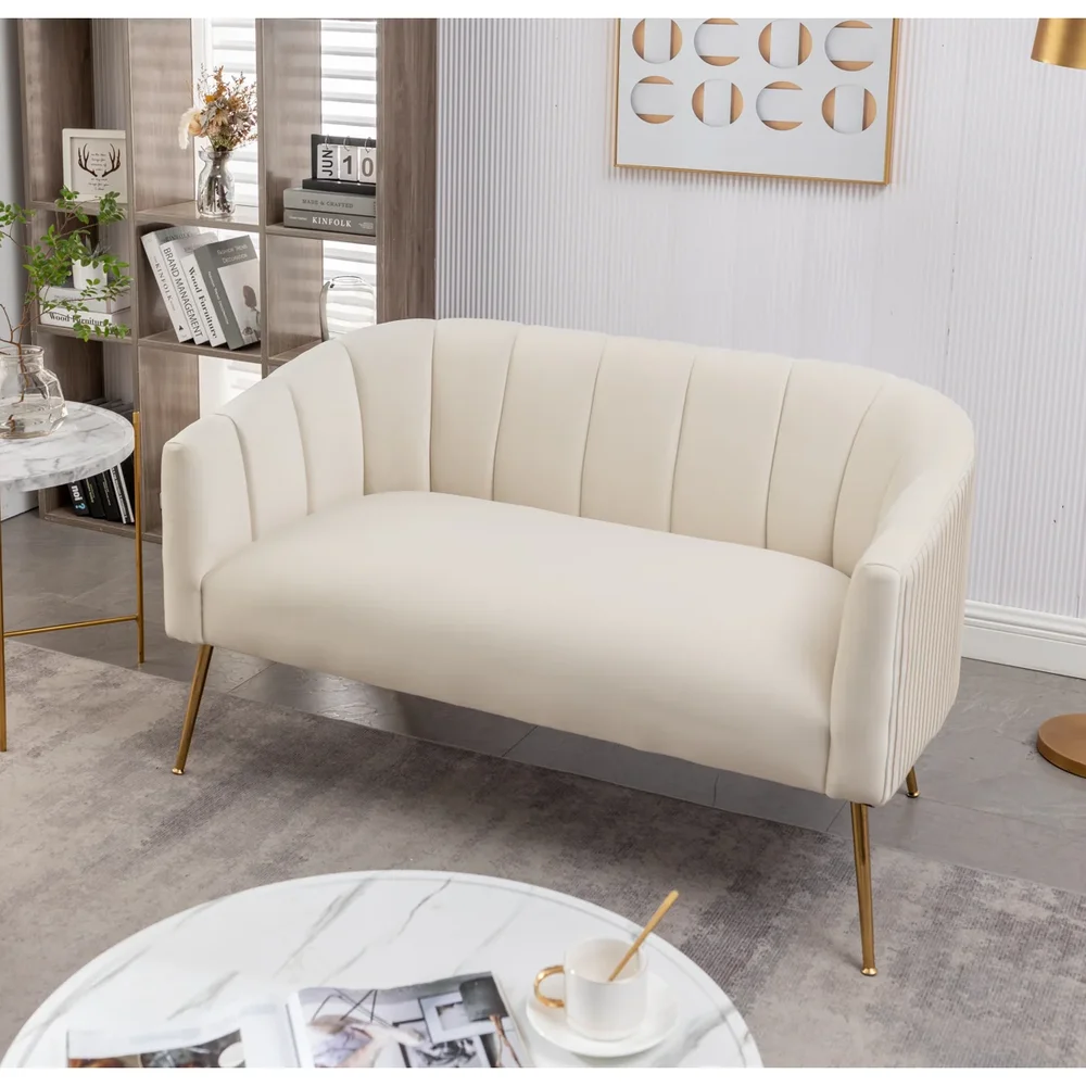 Mariantonietta 51" Velvet Loveseat