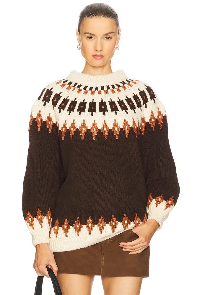 Kathleen Fair Isle Pullover