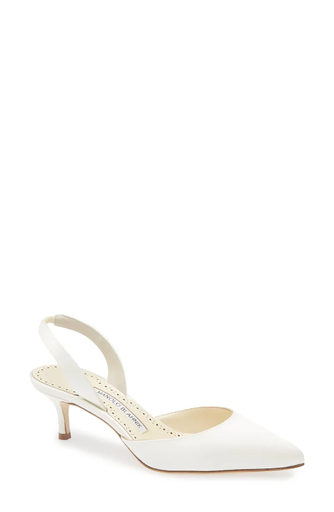 Carolyne Bridal Slingback Mule